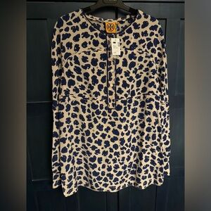 New Tory Burch button placket top 10